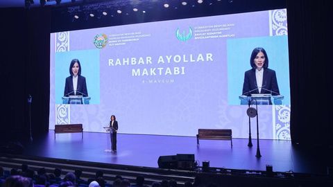 Saida Mirziyoyeva &ldquo;Rahbar ayollar maktabi&rdquo; o&lsquo;quv dasturi to&lsquo;rtinchi mavsumining ochilish marosimida ishtirok etdi (foto)