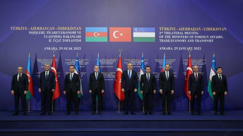 T&uuml;rkiye, Azerbaijan, Uzbekistan sign Ankara Declaration to strengthen trade, transport, and regional security&nbsp;