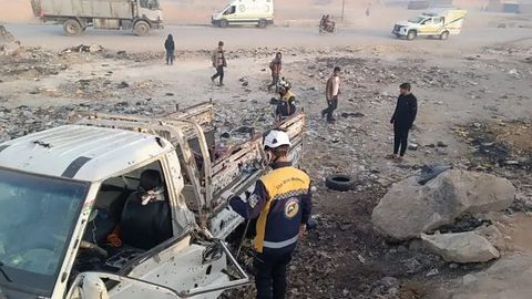 Сурияда автомобиль портлаши оқибатида 15 киши ҳалок бўлди&nbsp;
