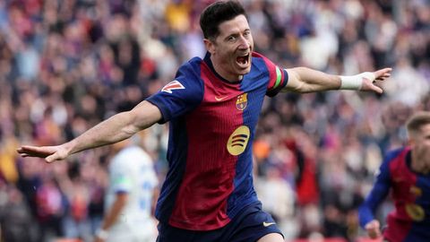 Levandovski Ronaldu va Suaresdan keyin La Ligada eng tez 60 gol urgan uchinchi futbolchi bo&lsquo;ldi