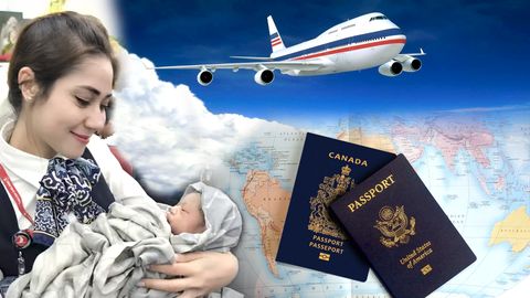 Самолётда туғилган болалар: ғайриоддий тақдир эгалари, фуқаролик ва ҳадялар