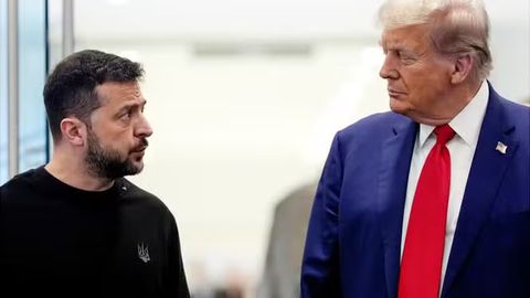 Трамп Зеленский билан эҳтимолий учрашув вақтини айтди 