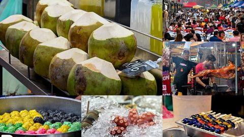 &ldquo;Daryo&rdquo; nigohida Jalan Alor: rangin chiroqlar, turfa ta&rsquo;mlar, ajabtovur tungi muhit (fotosayr)