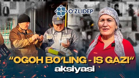 ЎзЛиДеП инсон қадри учун тамойили асосида турли акциялар ташкил қилмоқда