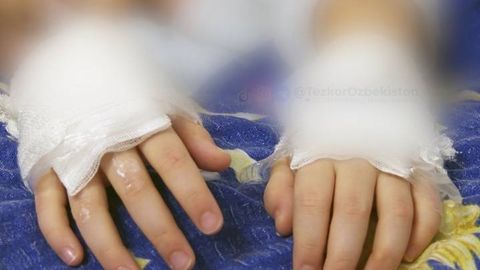 Olmaliqda ayol shirinliklarni ruxsatsiz yegan&nbsp;bolasining&nbsp;tana a&rsquo;zolariga paxta tiqib, yoqdi&nbsp;
