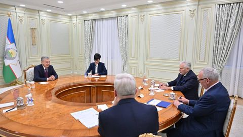 Президент Узбекистана принял членов Международного консультативного совета&nbsp;