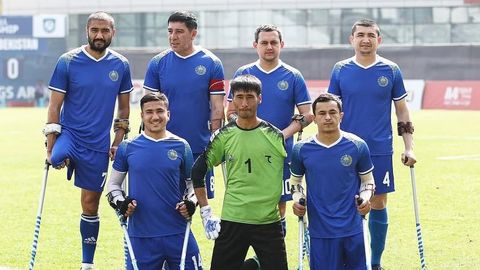 Futbol bo&lsquo;yicha O&lsquo;zbekiston amputantlar jamoasi Osiyo chempioni bo&lsquo;ldi