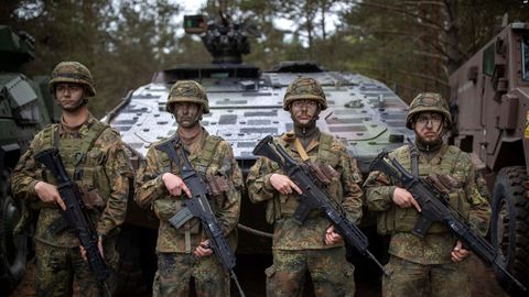 Germaniya Ukrainaga qo&lsquo;shin yuborish shartini ma&rsquo;lum qildi