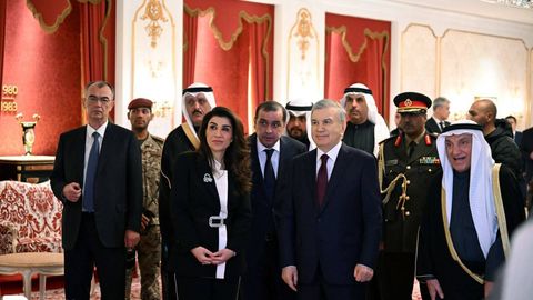 Shavkat Mirziyoyev Al-Kuvaytda &ldquo;As-Salom&rdquo; saroy-muzeyi bilan tanishdi (foto)