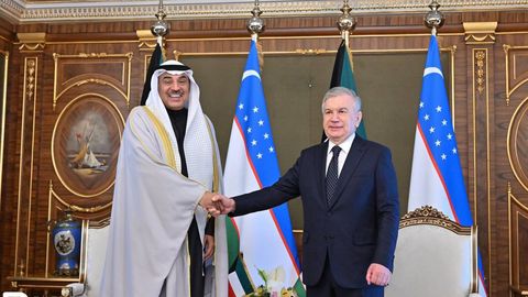 O&lsquo;zbekiston prezidenti va Kuvayt valiahdi sheriklikni rivojlantirish rejalarini muhokama qildi&nbsp;