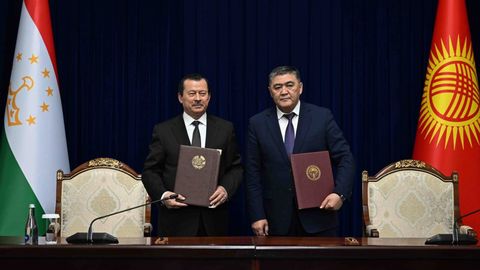 Kyrgyzstan, Tajikistan sign border agreement to end decades-long dispute