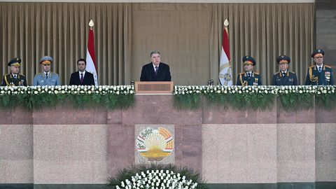 Tajikistan&rsquo;s president urges stronger military amid growing security threats