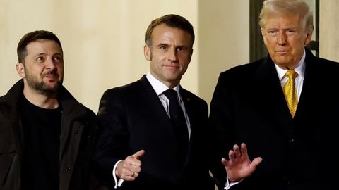 Макрон Зеленскийни Вашингтонда қабул қилишга АҚШ президентини кўндирди &mdash; ОАВ