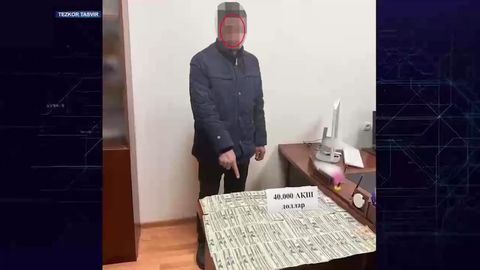 Toshkent viloyatida tibbiyot buyumlarini noqonuniy tarzda 57 ming dollarga sotmoqchi bo&lsquo;lgan SSB xodimi ushlandi