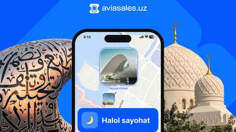 Aviasales.uz ramazonda sayohat qilish uchun o&lsquo;zbekistonliklar uchun sayohat qo&lsquo;llanmasini taqdim etdi&nbsp;