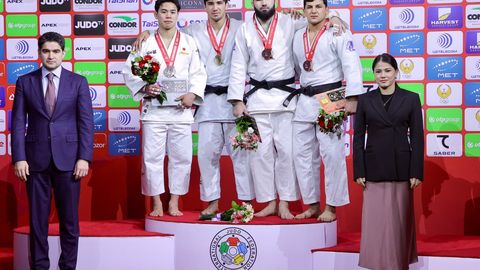 Дзюдо. Таshkent Grand Slam 2025. Ўзбекистон терма жамоаси кучли учликдан жой олди
