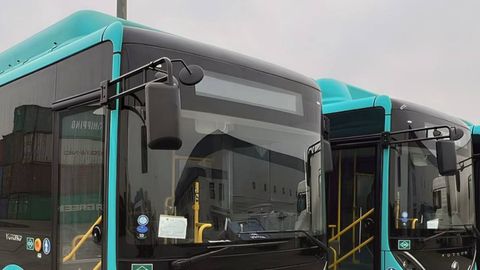 Angrenga 15 ta Yutong avtobuslari olib kelindi&nbsp;