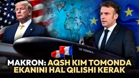 Makron Yevropa davlatlarini urushga tayyorlanishga chaqirdi