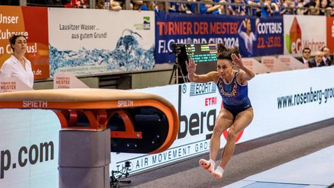 49 yoshli Oksana Chusovitina sport gimnastikasi bo&lsquo;yicha Jahon kubogida g&lsquo;olib bo&lsquo;ldi