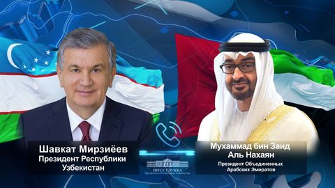 Президент Узбекистана Шавкат Мирзиёев поздравил лидера ОАЭ с днём рождения&nbsp;