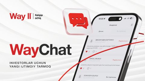 Way Chat &mdash; investorlar uchun yangi ijtimoiy tarmoq