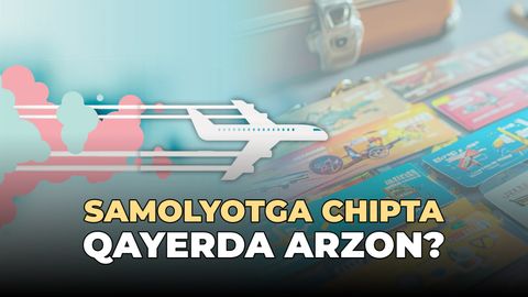 Xorijga parvozlar: aviachiptalar Markaziy Osiyoning qaysi davlatida arzonroq?