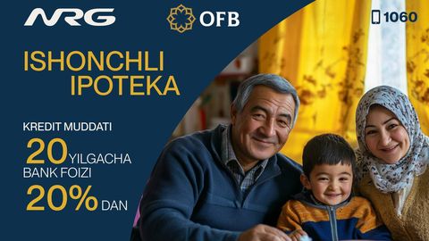 NRG Uzbekistan va Orient Finans Bank yangi ipoteka dasturi &mdash; Ishonchli Ipotekani taqdim etmoqda