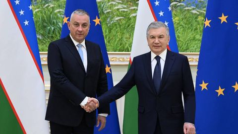 Shavkat Mirziyoyev Yevropa ittifoqining xalqaro hamkorlik bo&lsquo;yicha komissarini qabul qildi. Nimalar muhokama qilindi?