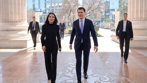 Saida Mirziyoyeva Qozog&lsquo;iston davlat maslahatchisi Yerlan Karin bilan uchrashuv o&lsquo;tkazdi