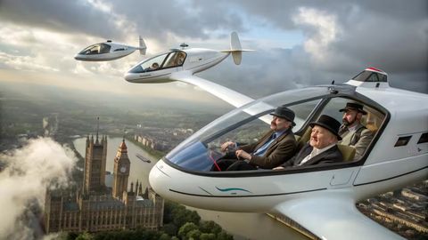 Britaniyada elektr havo taksisi paydo bo&lsquo;ladi