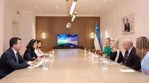 Саида Мирзиёева АҚШ Конгресси аъзоси Керол Миллер билан учрашув ўтказди