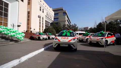 O&lsquo;zbekistonda tez tibbiy yordamda elektromobillardan ham foydalaniladi&nbsp;