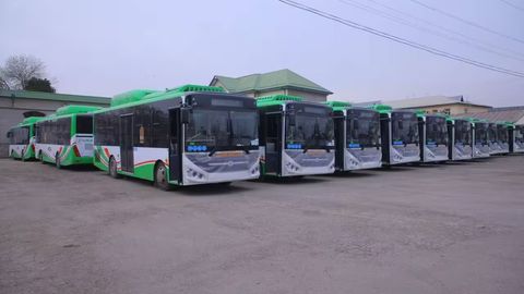 В Наманган из Китая поставлено 30 новых автобусов