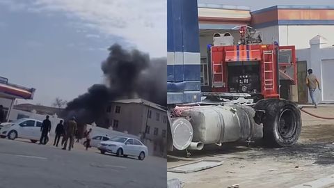 Qoraqalpog&lsquo;istonda yuk mashinasi yonilg&lsquo;i bakini payvandlash oqibatida portlash yuz berdi