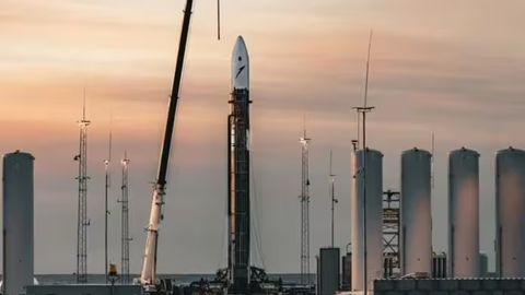 G&lsquo;arbiy Yevropa hududidan birinchi kosmik raketaning uchirilishi noqulay ob-havo tufayli bekor qilindi