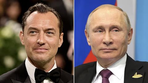 Актер Джуд Лоу исполняет роль Путина в фильме &laquo;Кремлевский волшебник&raquo;