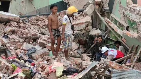 Myanmadagi zilzila qurbonlari soni 144 kishiga yetdi