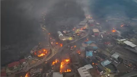Janubiy Koreyada o&lsquo;rmonga o&lsquo;t qo&lsquo;yishda gumon qilinayotgan fuqaro qo&lsquo;lga olindi