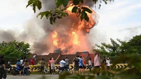 Malayziyada gaz quvuridagi portlashda 145 kishi jabrlangan, 190 dan ortiq uyga zarar yetgan