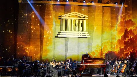 O&lsquo;zbekiston Milliy simfonik orkestri o&lsquo;z mahoratini&nbsp;YUNESKO bosh qarorgohida namoyish etdi