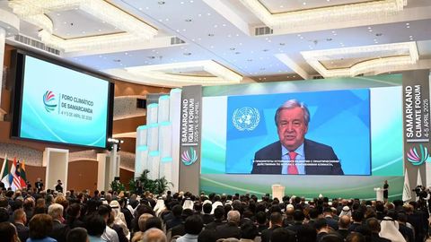 UN&nbsp;Secretary-General&nbsp;Guterres calls for urgent climate action in Central Asia at Samarkand forum&nbsp;