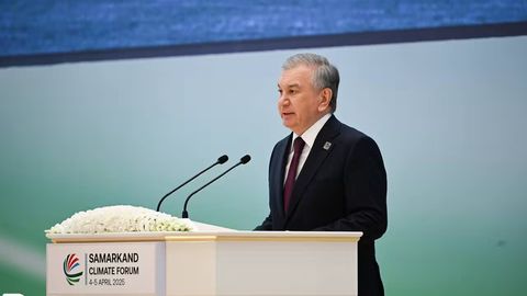 President Mirziyoyev calls for climate action as Central Asia faces 20% land degradation&nbsp;