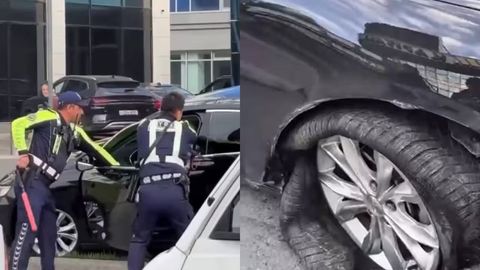 Toshkentda haydovchi YPX xodimini &ldquo;kapot&rdquo;da sudrab ketdi&nbsp;