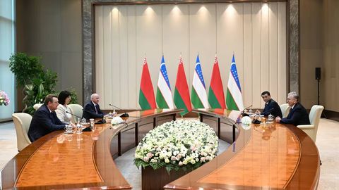 Шавкат Мирзиёев Беларусь Миллий Мажлиси республика кенгаши раисини қабул қилди