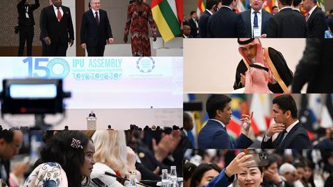 Foto: Parlamentlararo ittifoq assambleyasining prezident Shavkat Mirziyoyev ishtirokidagi yubiley majlisi