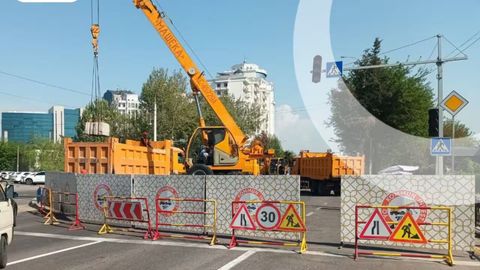 Тошкентдаги айрим йўллар автомашиналар ҳаракати учун вақтинча ёпилди