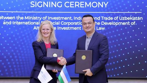 Uzbekistan, IFC sign agreement to boost alternative investments and economic reform&nbsp;