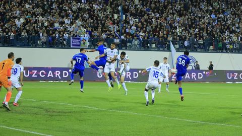 Legionerning goli, amalga oshmagan penalti va muxlislar soni bo&lsquo;yicha rekord: &ldquo;Navbahor&rdquo; va &ldquo;Sho&lsquo;rtan&rdquo; o&lsquo;yinidan fotogalereya