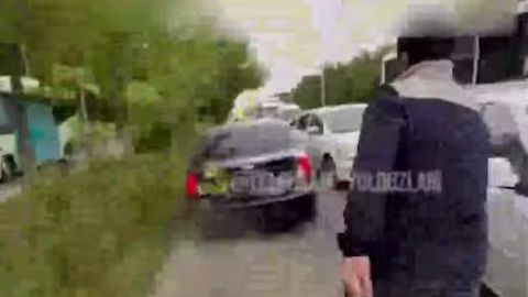 Toshkentda YPXdan qochib, o&lsquo;nlab mashinalarni urib ketgan Gentra haydovchisi ushlandi (video)&nbsp;