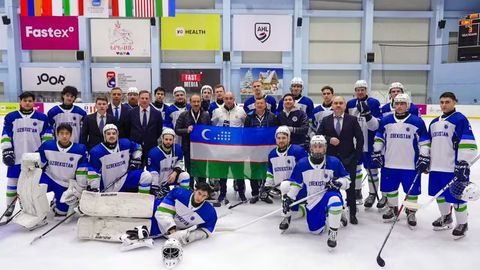 Президент Ўзбекистон хоккей терма жамоаси Жаҳон чемпионати IV дивизионида ғолиб бўлгани билан табриклади 